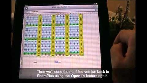 Edit SharePoint documents in the iPad with SharePlus