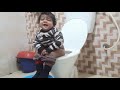 Potty training to 1 year old baby | how to train a baby in potty #pottytraining #pottytime