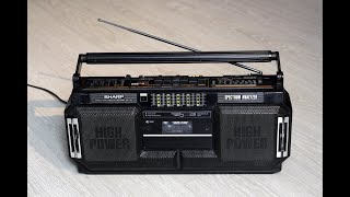 Sharp WQ-T251Z twin stereo test