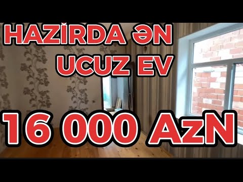 CƏMİ 👉 16 000 AzN Xirdalanda Ucuz Ev #evelani #ucuzevler #kredit