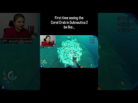 First time seeing the Coral Crab be like...   #subnautica #subnautica2 #eryxislive