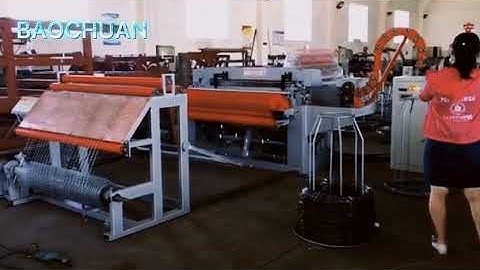1-3m 0.4-2.5mm fully automatic welded mesh rolling machine working video show +86 182 3048 9099