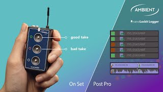 NanoLockit Logger - on-set logging that works like magic
