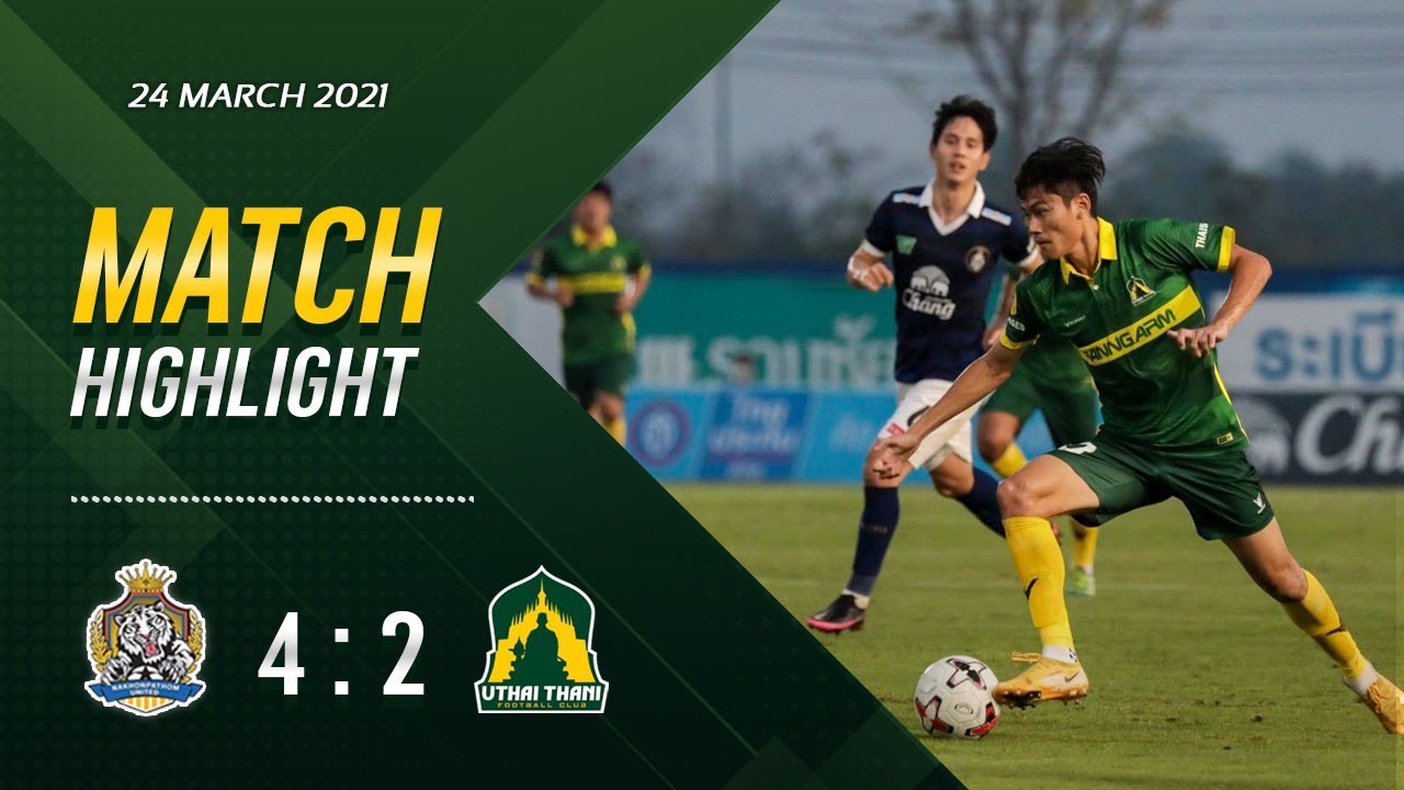 Match Highlights | Nakhonpathom United 4 - 2 Uthai Thani FC | Thai League 2020