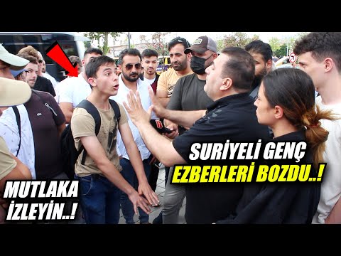 Suriyeli Genç Tek Başına Bütün Ezberleri Bozdu..! \