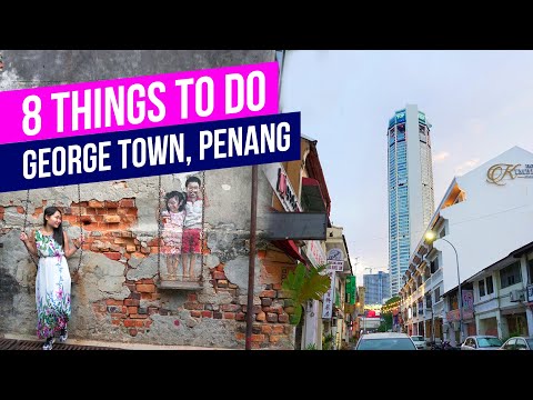 Vídeo: O que fazer em George Town, Penang