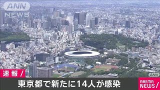 東京の新たな新型コロナ感染者は14人　3日ぶり2桁に(20/05/24)