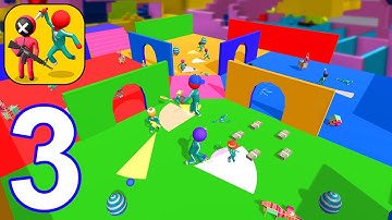 456 Smashers io: Squid Game - Gameplay Walkthrough Part 3 All Levels 26 - 33 (Android,iOS)