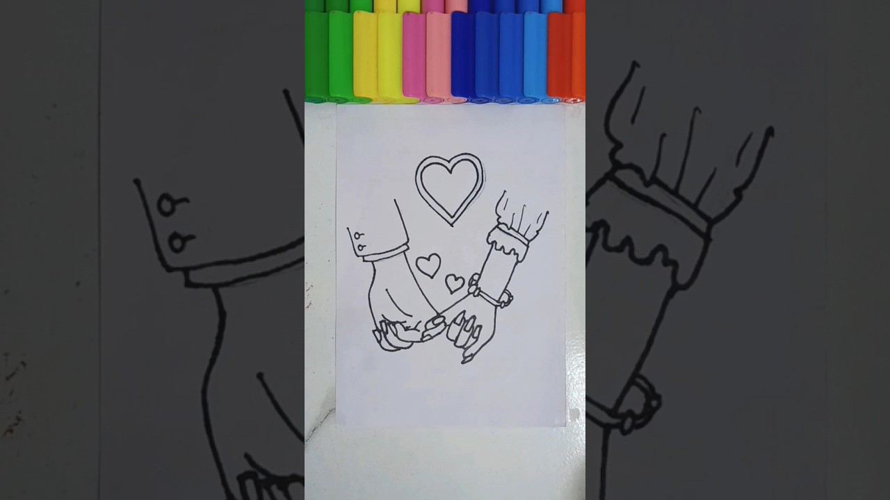 Promise day special drawing 🤞🎨 