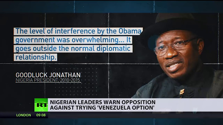 'Anyone Who Intervenes In Venezuela Will Leave In A Body Bag' – Nigerian Official Warns