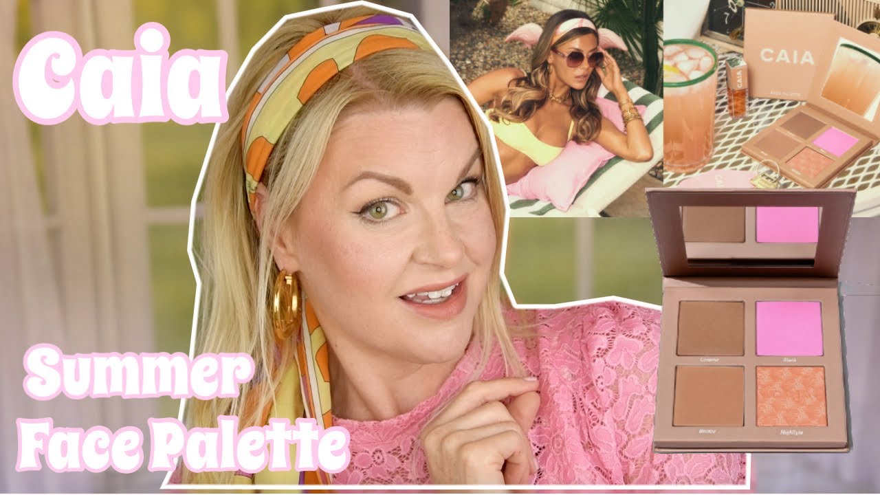 Caia Summer Glow Collection! Face Palette First Impression
