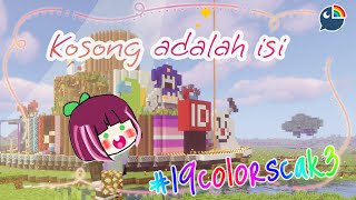 〔Minecraft〕#19colorscak3 My Smooth Brain's Creativity【NIJISANJI | Nagisa Arcinia】