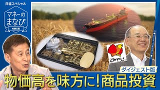 【マネーのまなびダイジェスト版】物価高を味方に！商品投資