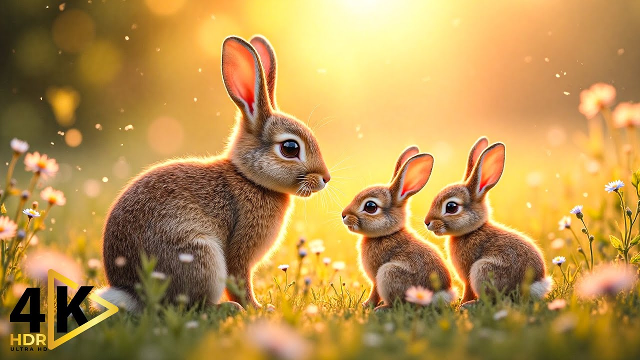 Baby Animals Stillness - Inner Healing for Mindfulness Relaxation, Calm Thoughts & Emotions