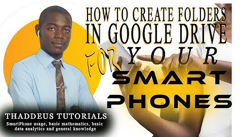 How To Create Folders in Google Drive