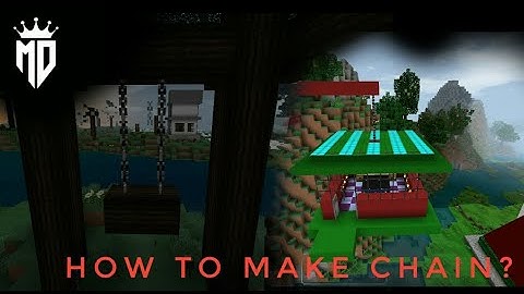 how to make chain in mini block craft & mine craft