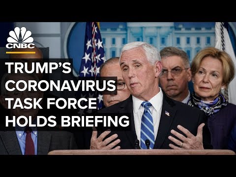 President Trump's coronavirus task force holds briefing as US cases rise - 3/16/2020