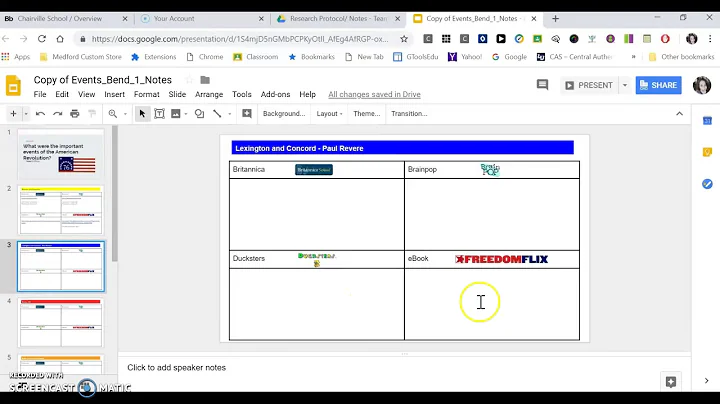 Collaborative Google Slides