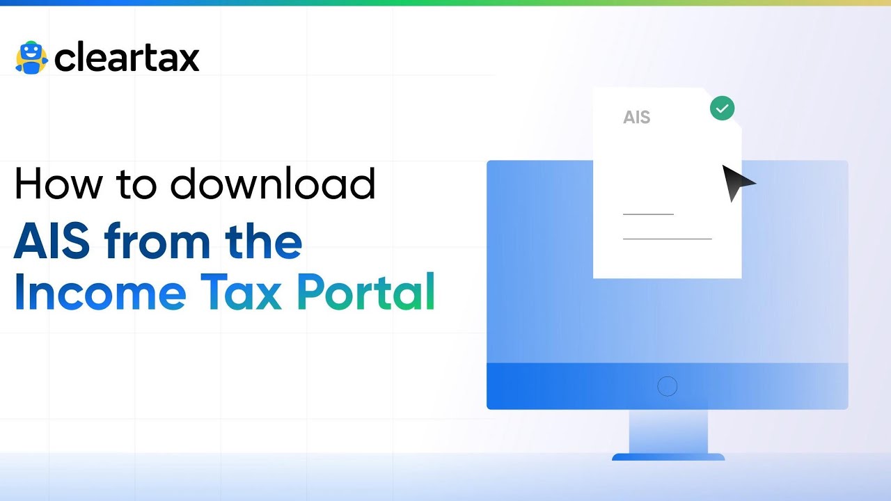 How to Download AIS Form from Income Tax Portal || FY 2024-25 ...