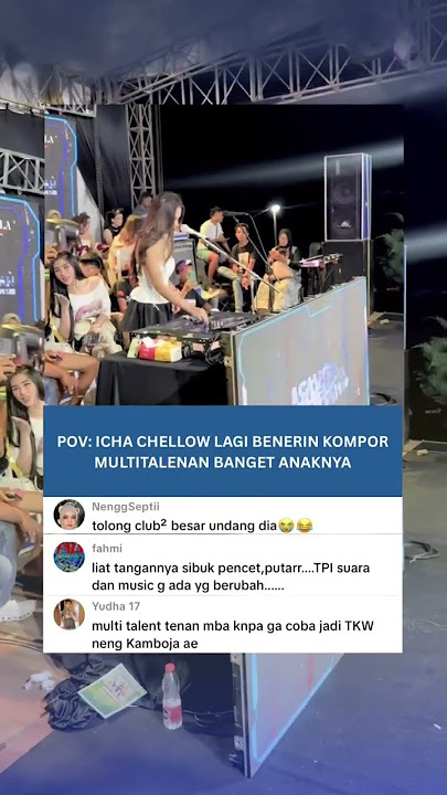 Icha chellow 💋 #ichachellow #dj #djpanda #erikacarlina #shorts #party #musik