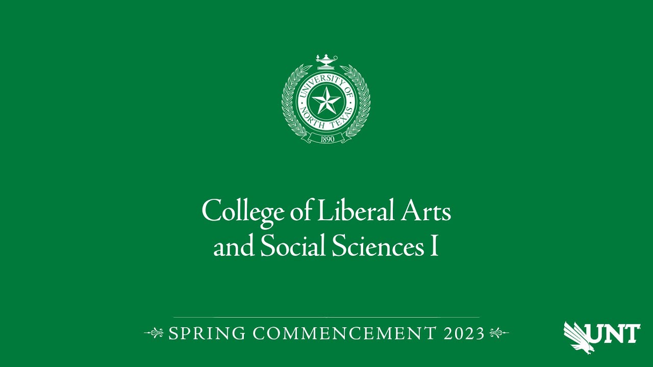 CLASS I UNT Commencement Spring 2023 YouTube