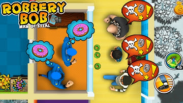 Robbery Bob - Biffen & Shadow Bob Use All Tools Gameplay v.20