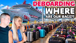 WHERE Are Our Bags! The Truth About Cruise Disembarkation & Deboarding the Ship