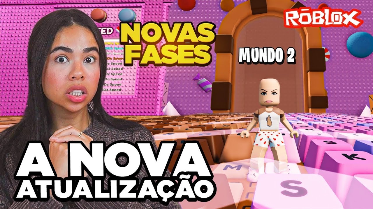 NOVO MUNDO IMPOSSÍVEL NO PARKOUR DE TECLADOS NO ROBLOX