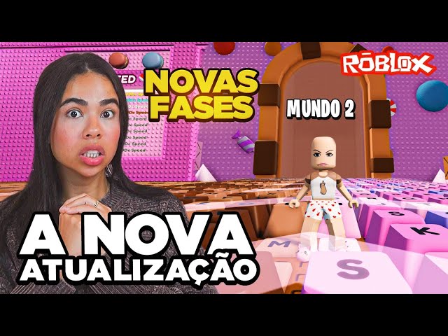 NOVO MUNDO IMPOSSÍVEL NO PARKOUR DE TECLADOS NO ROBLOX