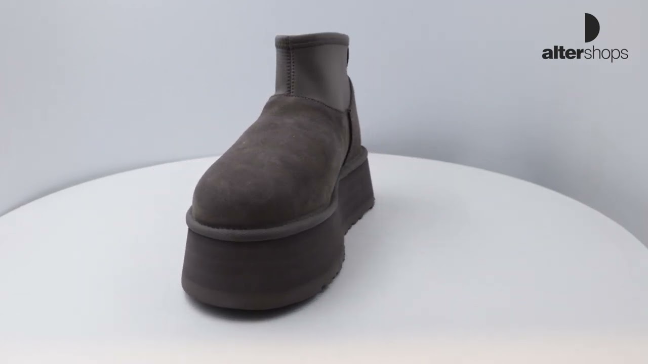 UGG CLASSIC MINI DIPPER Σκούρο Γκρι 1168170