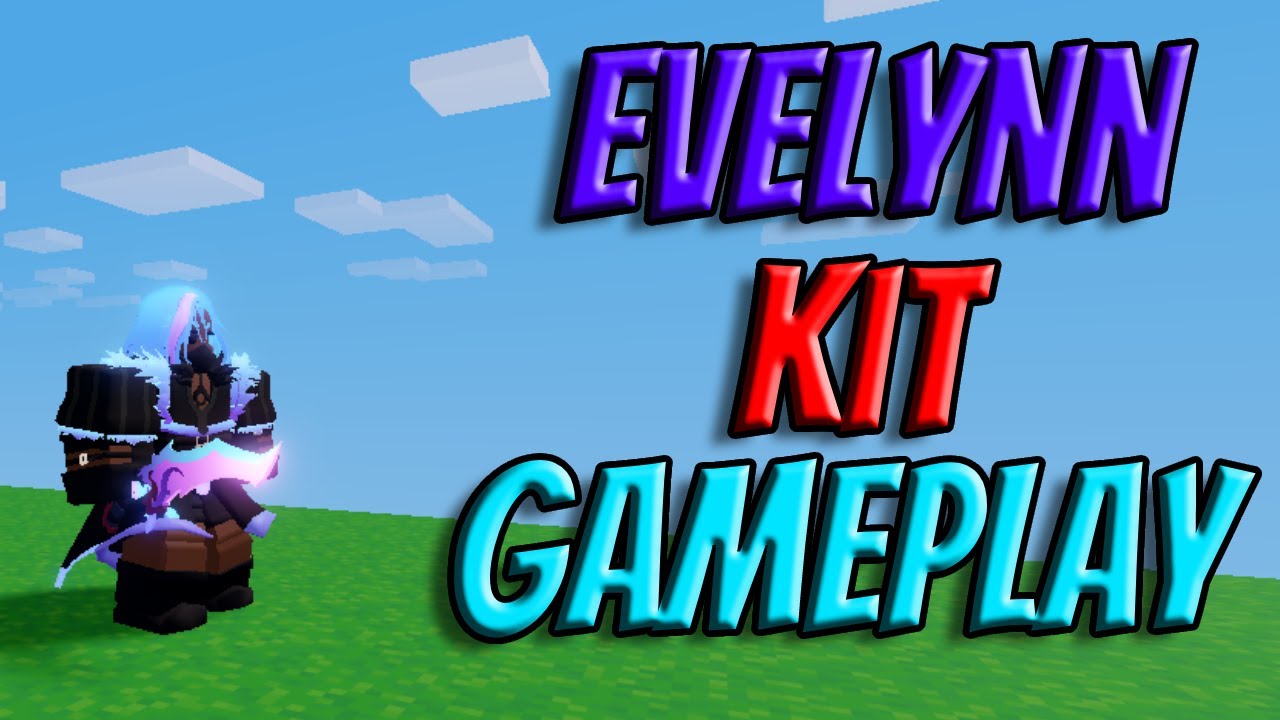 Roblox Bedwars Evelynn Kit Gameplay YouTube
