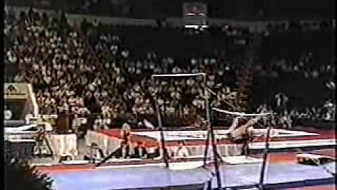 michelle emmons 1998 us nationals finals uneven bars