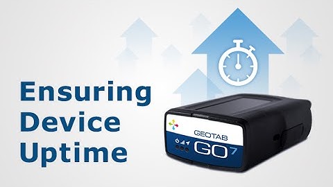 Geotab: Ensuring Device Uptime