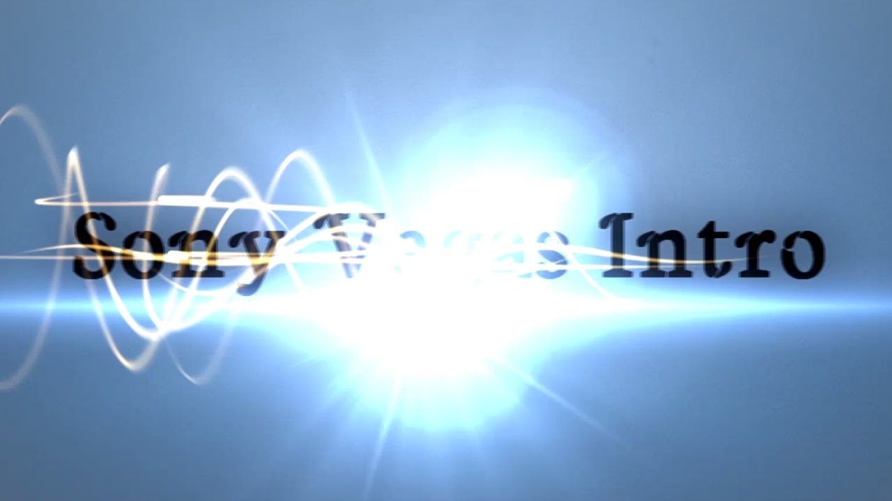 Best Free Intro Template Sony Vegas Pro 14 13 You