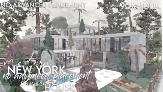 ROBLOX | Bloxburg: No Advanced Placement 95K Modern Aesthetic Family Roleplay Mansion | Build & Tour