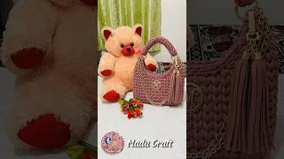 Cute Crochet Handbag 💖 Simple &amp; Stylish Design  #crochet #handmade #bagsonline #casualbag