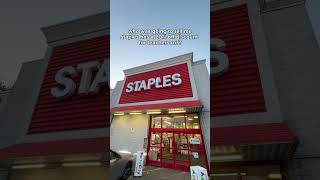 20 off for Teachers at Staples