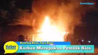 Kebakaran Kios Di Padalarang Bandung Barat 1 Orang Jadi Korban
