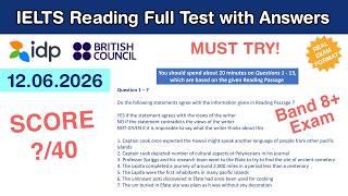 IELTS Academic Reading Practice Test with Answers 12.06.2026 - Test #211