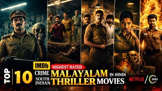 Top 10 Best Malayalam Suspense Thriller Movies in Hindi Dubbed | 2026 Murder Mystery Thriller Movies