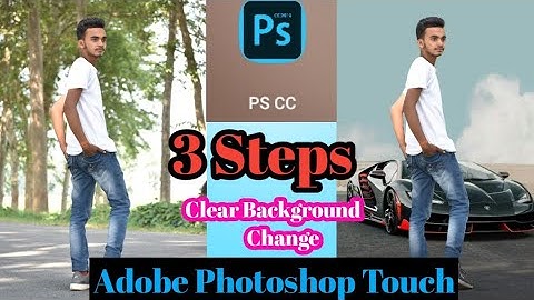 Background Change on mobile || HD || Adobe Photoshop Touch ☑️