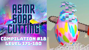 COMPILATION #18 ASMR SATISFYING SOAP CUTTING 🧼 (LEVEL 171 - 180)