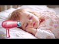 White noise Baby Sleep | ไม่มีโฆษณา แทรกแซงการหลับ | Sounds Dryer Relax Sleep, Music Relax