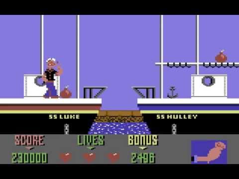 Popeye 2 Longplay (C64) [50 FPS]