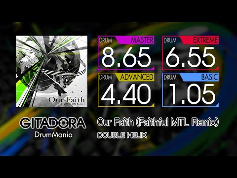 【GITADORA】 Our Faith (Faithful MTL Remix) (MASTER ~ BASIC) Drum