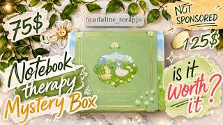 [Not Sponsored] Notebook Therapy Summer Mystery Box Review: Is It Worth It? 🐥🐰🧸