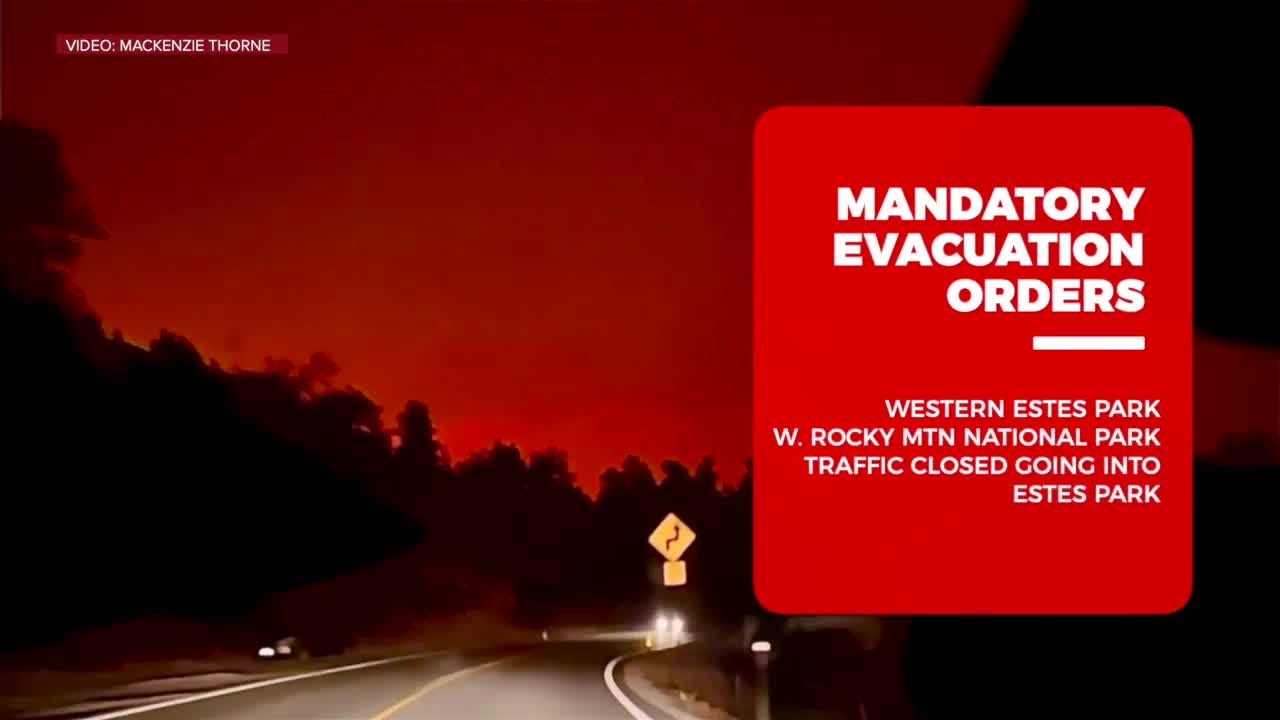 Mandatory evacuation orders for East Troublesome Fire - YouTube
