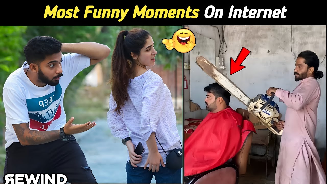 Most Funny Moments On Internet 🤣 | Funny Video By Au Comedy Zone - YouTube