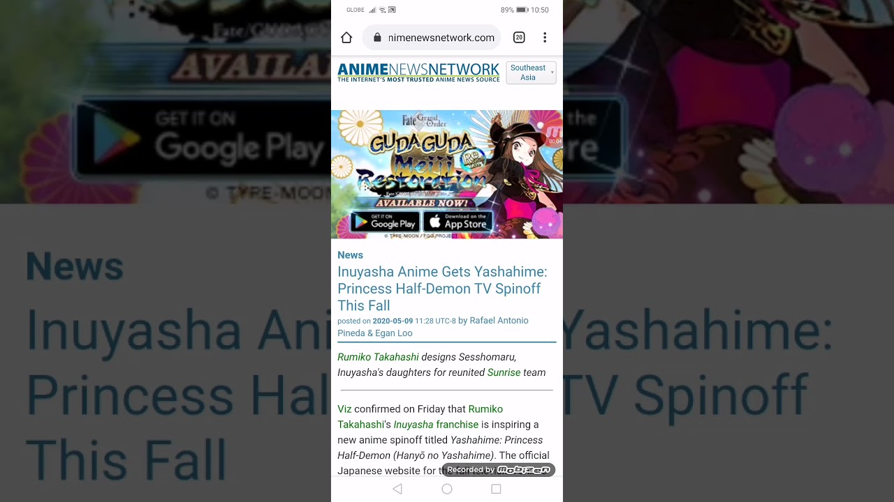 Inuyasha Anime Gets Yashahime: Princess Half-Demon TV Spinoff This Fall (Updated Version)