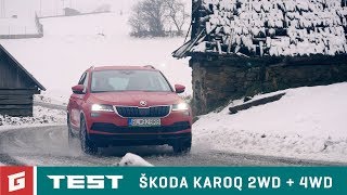 SKODA KAROQ - Vianočná jazda - 2WD + 4WD - GARÁŽ.TV
